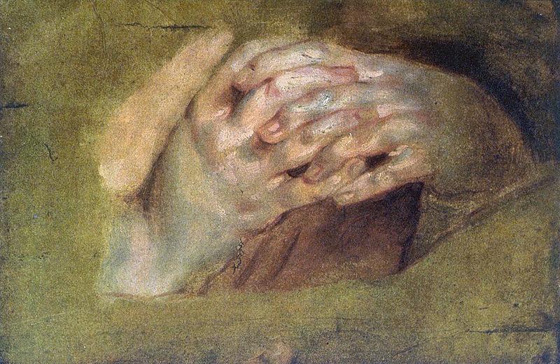 Peter Paul Rubens Praying Hands Spain oil painting art